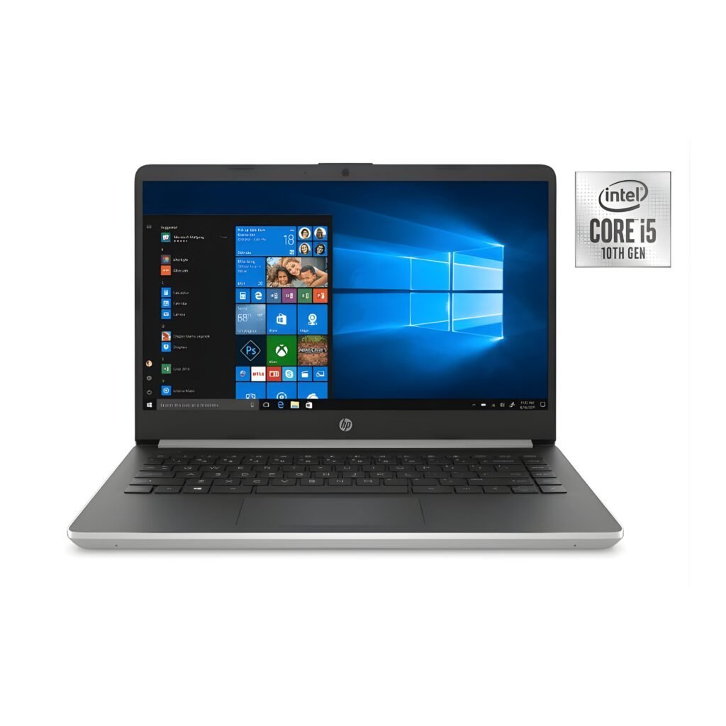 HP 14 DQ1037 Ice Lake - 10th Gen Core i5 04GB 128GB SSD 14" MicroEdge HD AG 720p LED Win 10 (Natural Silver)